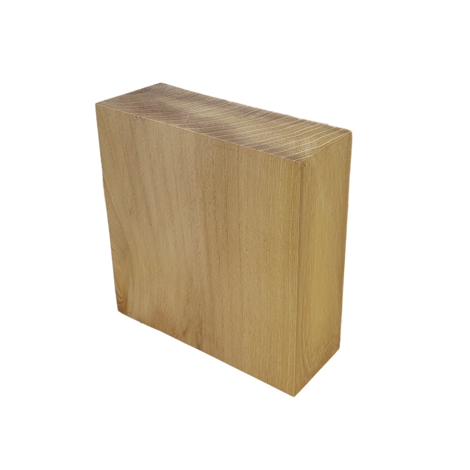 Acacia wood block, 60mm thick, 200 x 200 mm