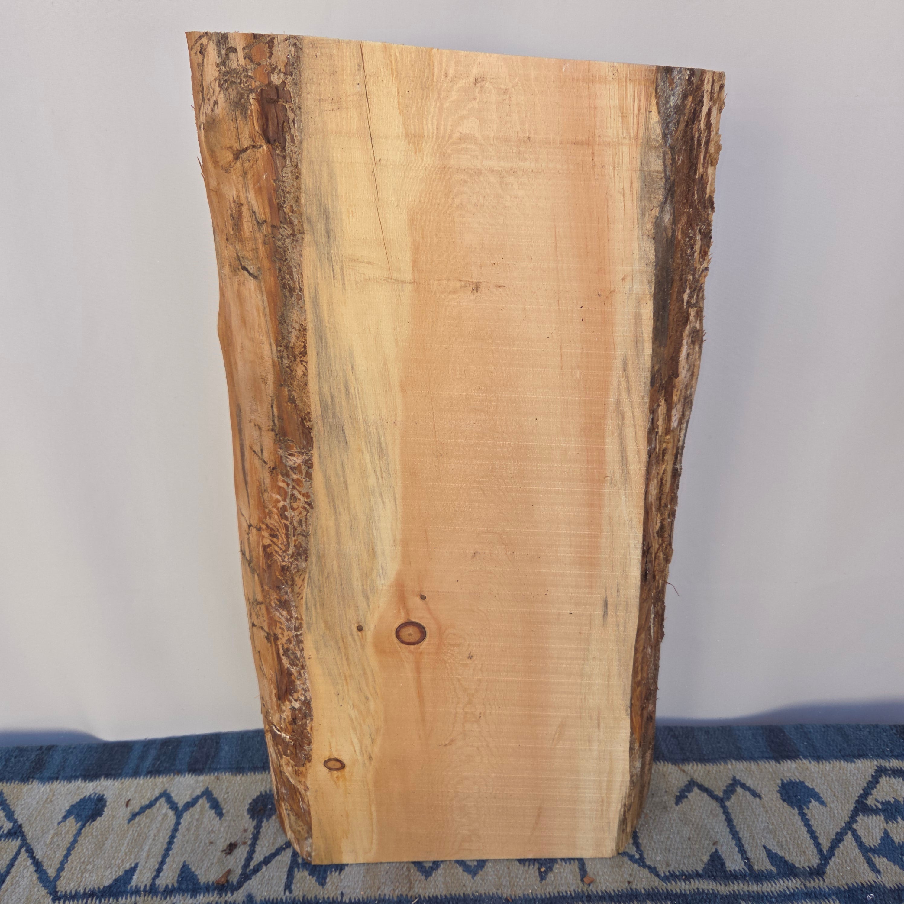 Swiss pine block – single piece (60 × 26 × 7 cm)