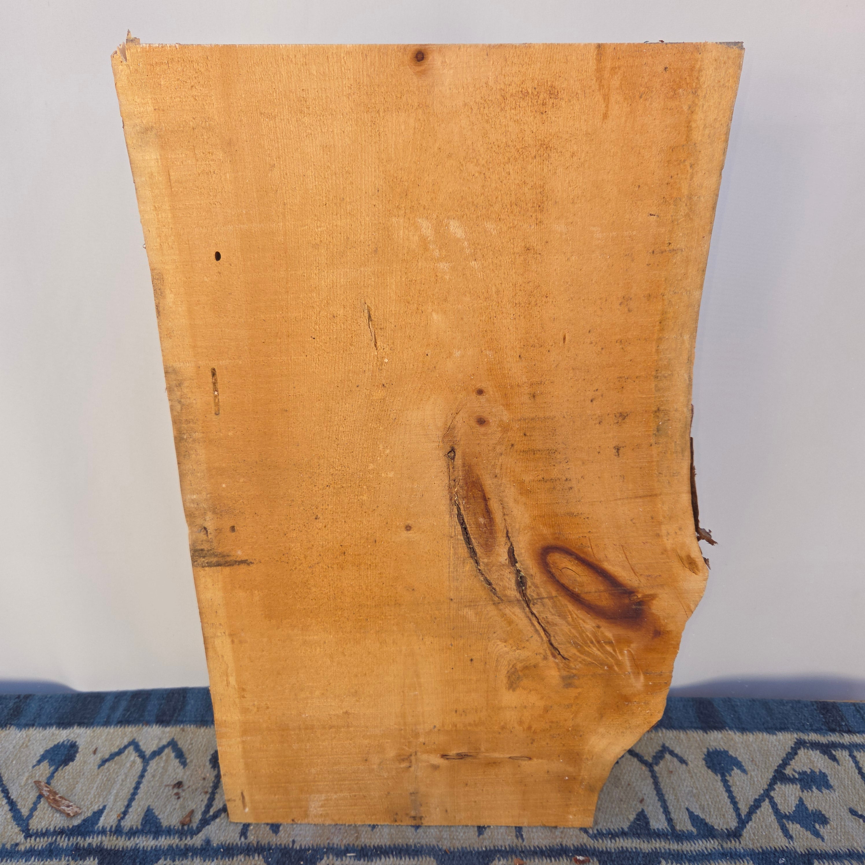 Zirbenblock – Einzelstück (60 × 33 × 7 cm)