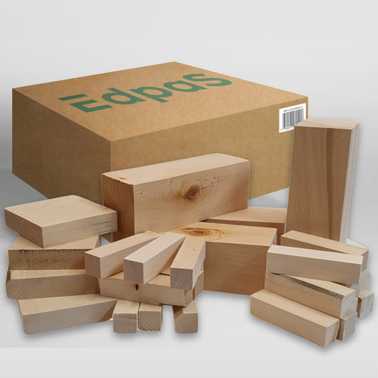Lindenholz Reste Paket 2,5 KG Box