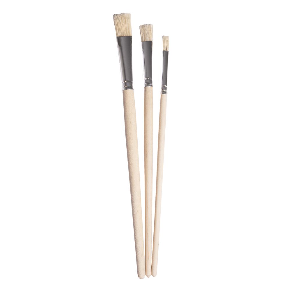 Brush set Ar 3 pieces, assorted, FSC 100% 3 pieces