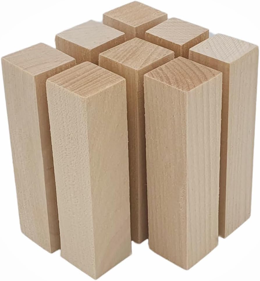 Linden wood – 9-piece carving set