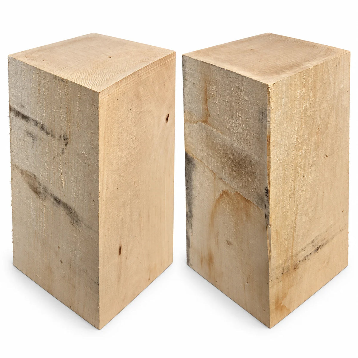 Lindenholzblock XXL – unverleimt (50 × 23 × 23 cm)