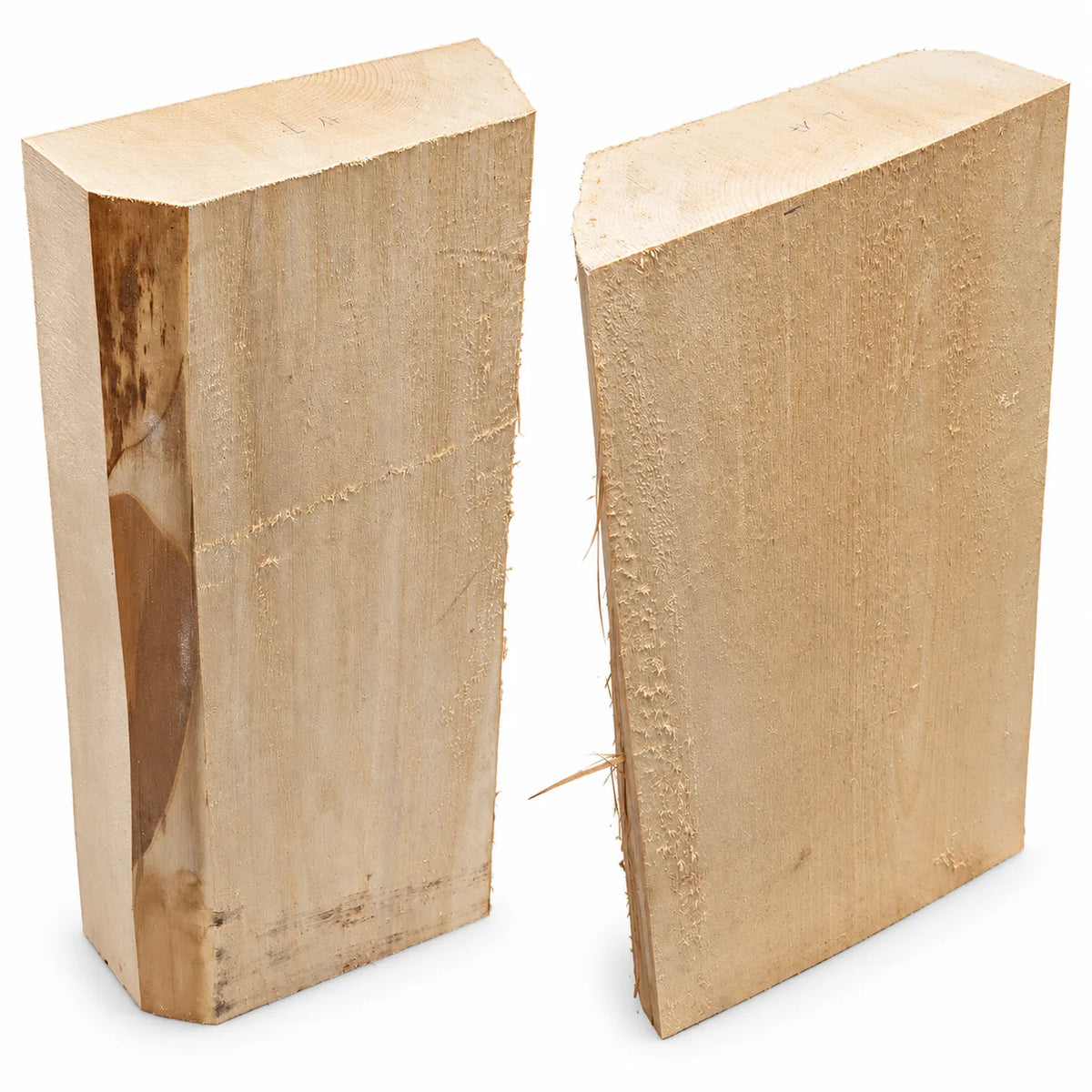 Linden wood block XXL - unglued (60 × 24 × 23 cm)