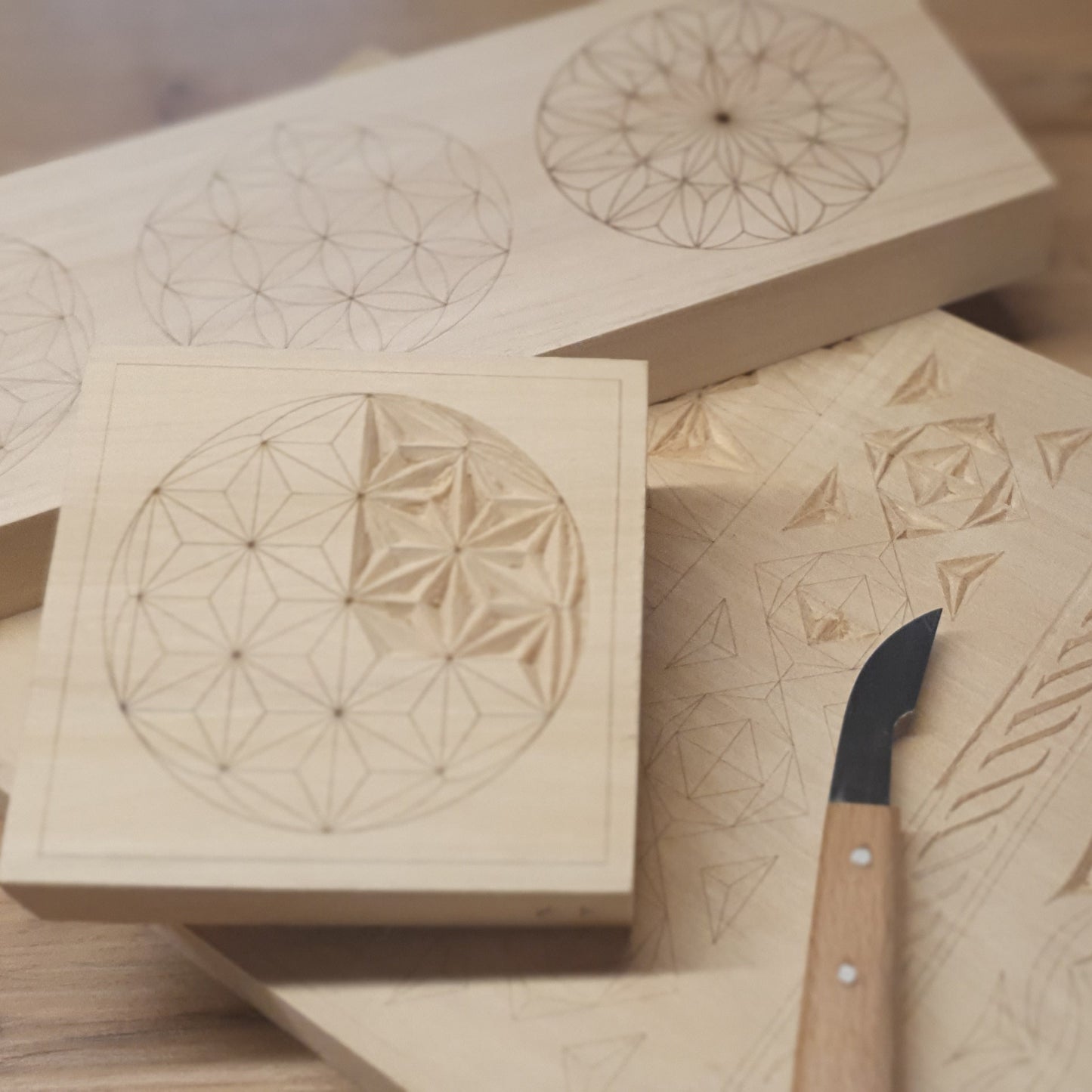 Lindenholz Brett zum schnitzen 30 cm x 10 cm x 2,5 cm