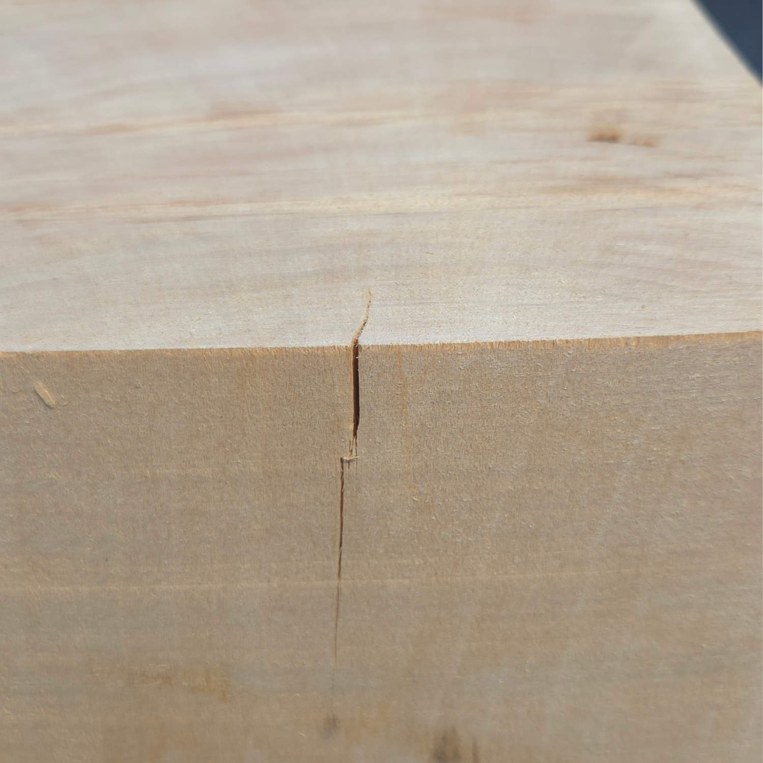 Lindenholzblock XXL – unverleimt (60 × 24 × 23 cm)