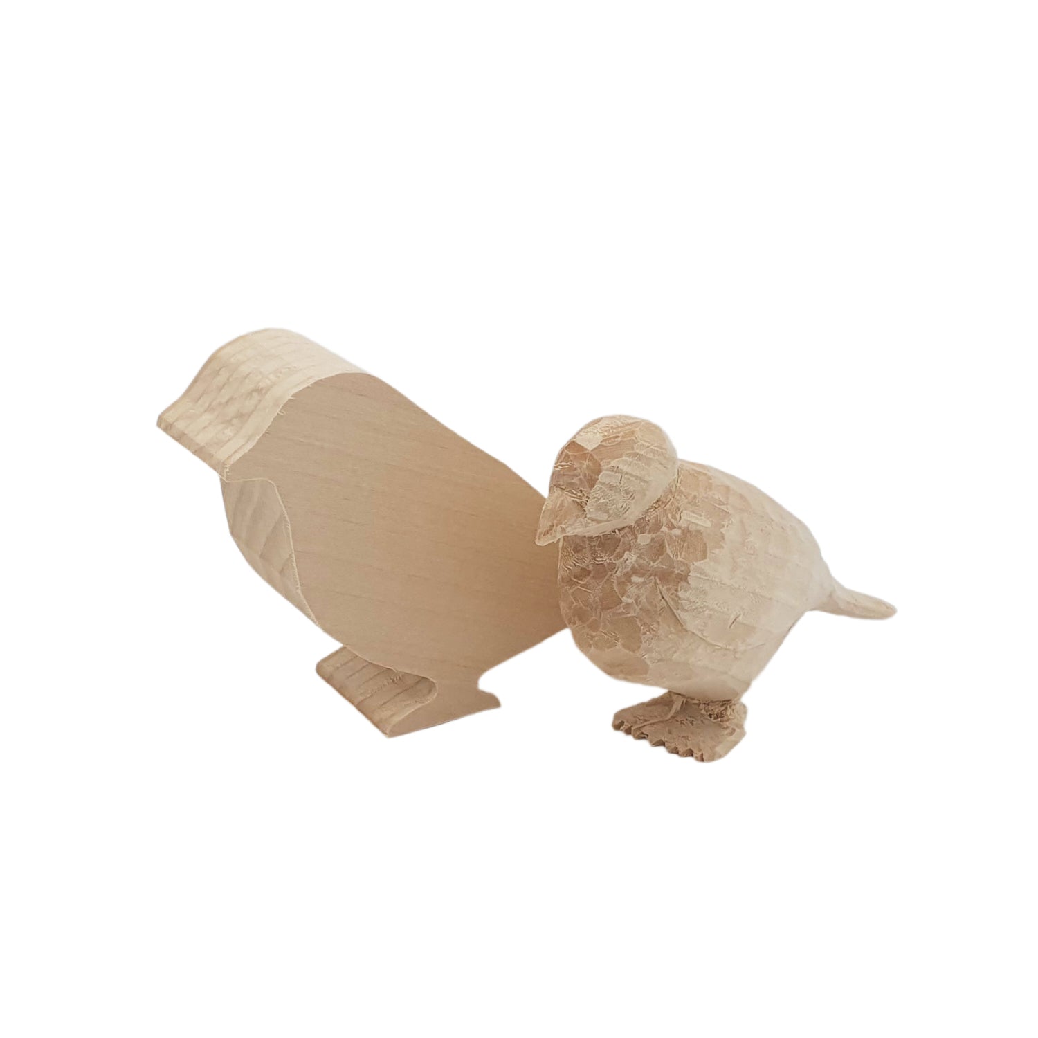 Schnitzrohling Spatz