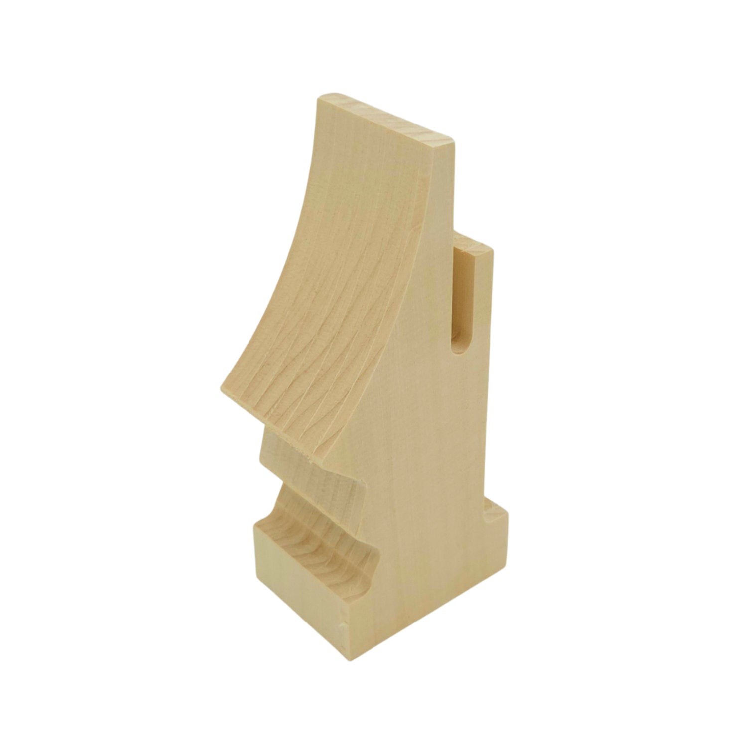 Pezzo grezzo intagliato per portaocchiali “naso” (15 x 6,5 x 5 cm)