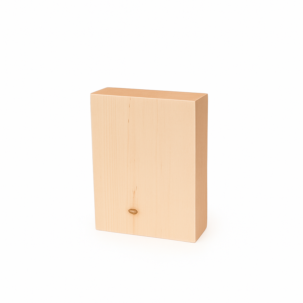 Zirbenholz Klotz Stärke 5 cm