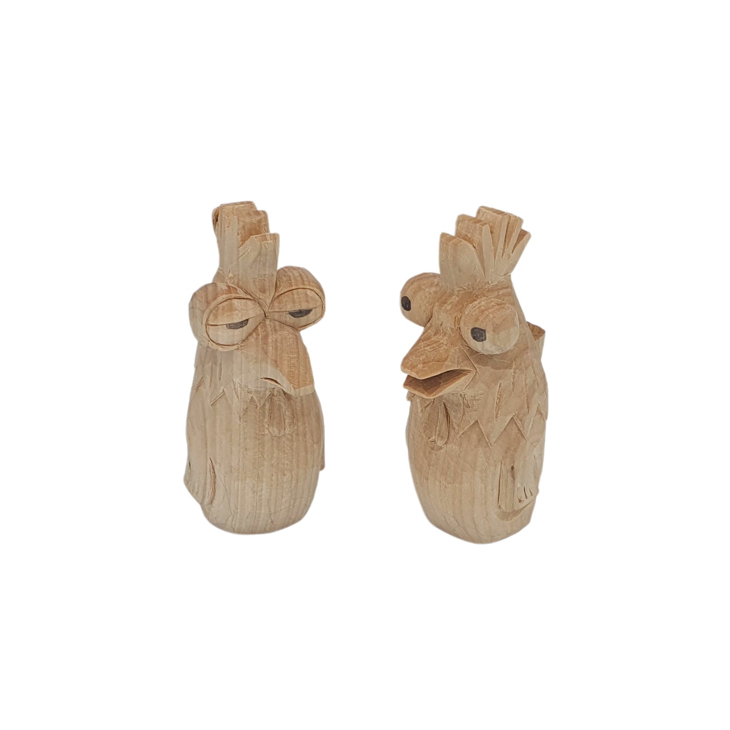 Intaglio grezzo "Pollo divertente"