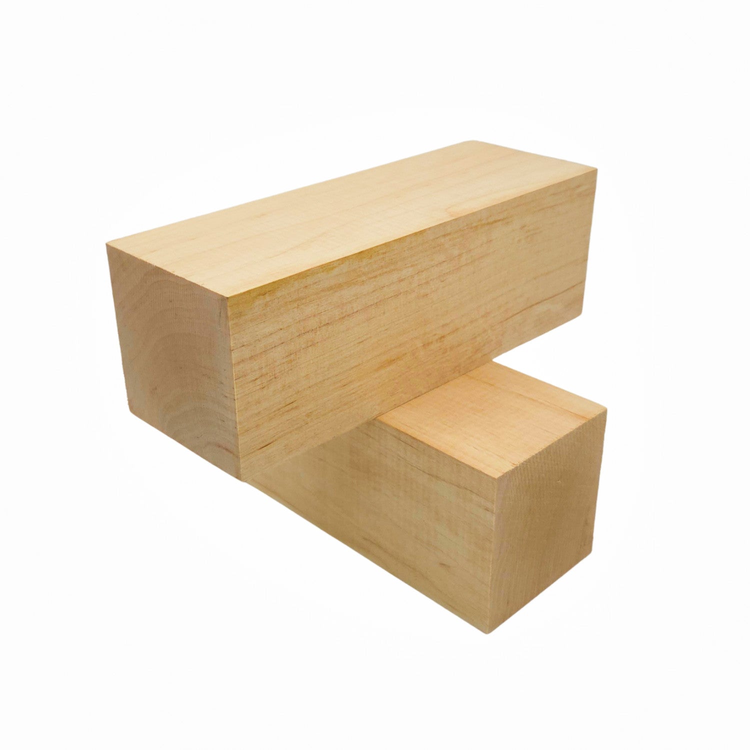 Erlenholz Kanteln 2 Stk. 20 cm x 7 cm x 7 cm