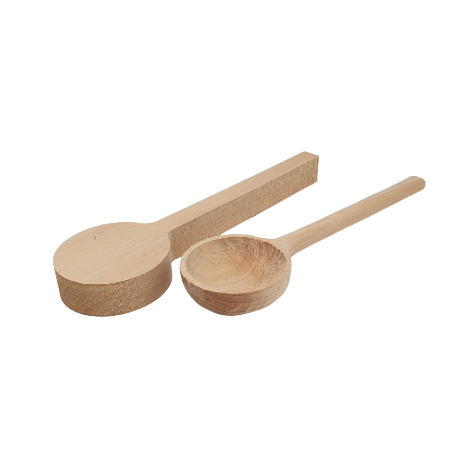 Schnitzrohling Löffel groß – 25 cm aus Lindenholz