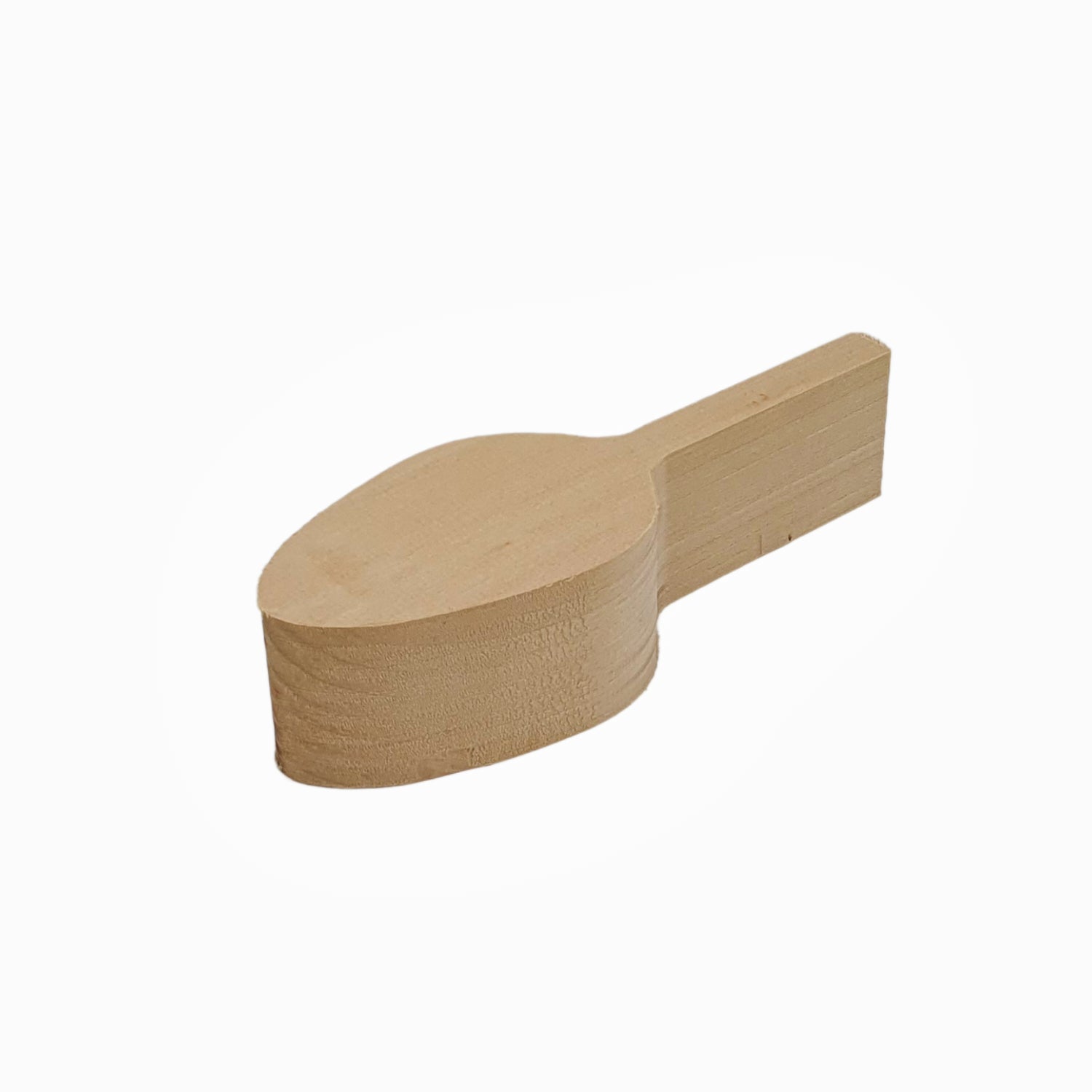 Carving blank flour scoop 17 cm