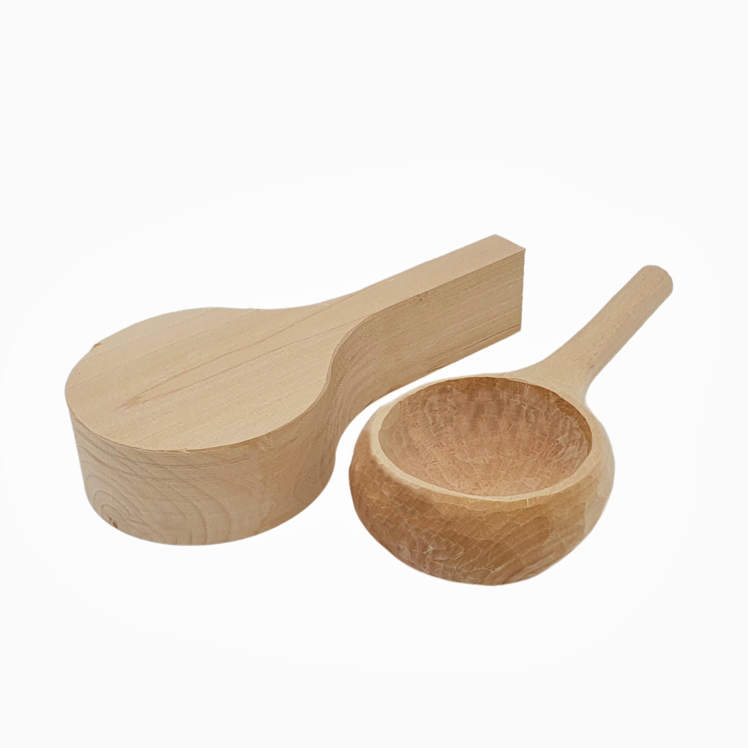 Carving blank water ladle 19.5 cm