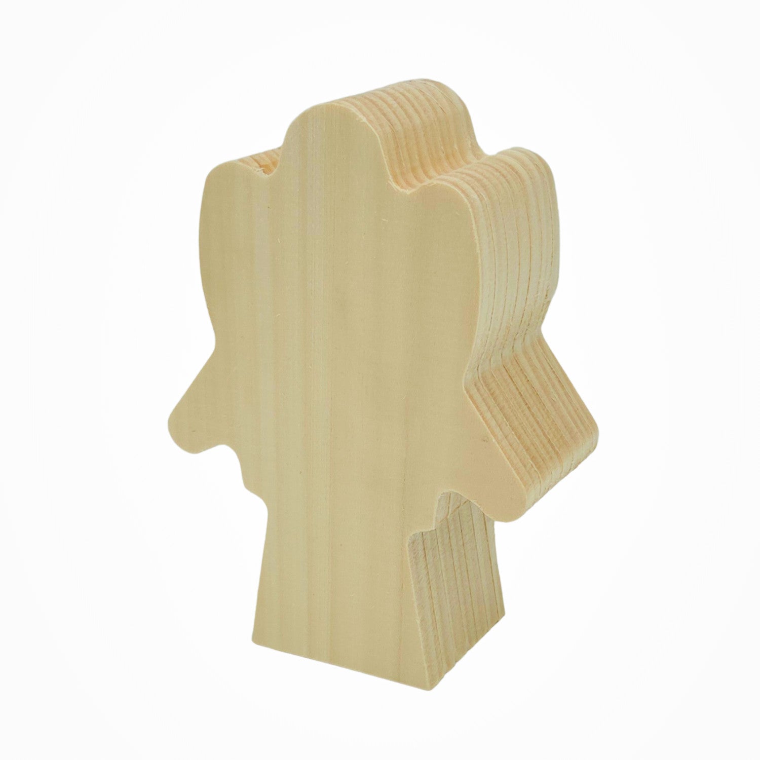 Schnitzrohling „Engel Angelina“ | 15 × 10 × 5 cm