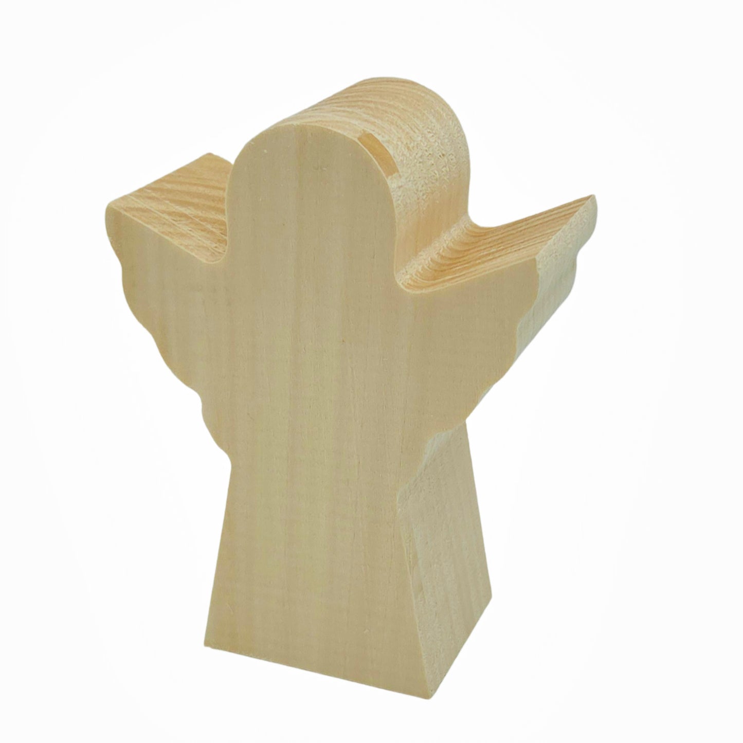 Schnitzrohling „Engel der Herzen“ | 14 × 10 × 5 cm