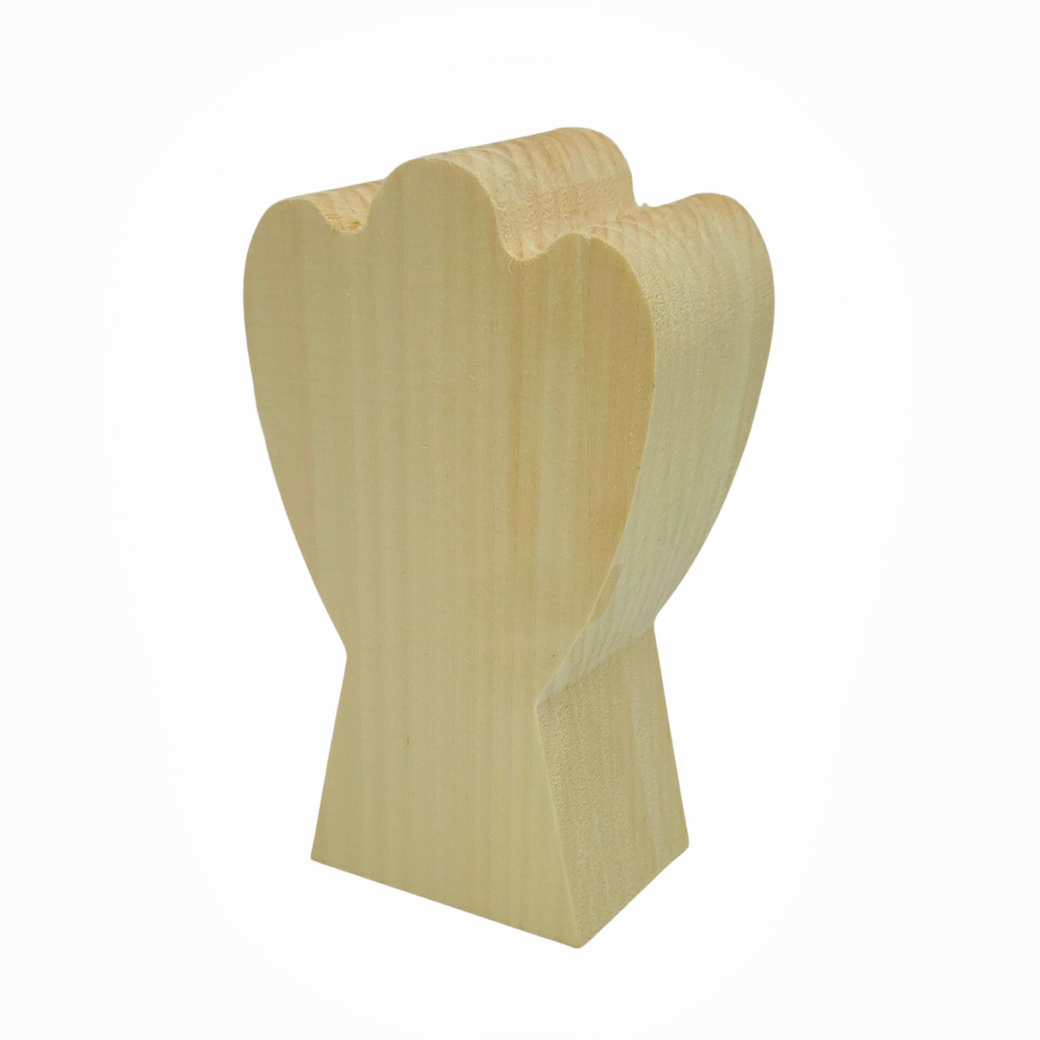 Schnitzrohling „Engel Clara“ | 15 × 9 × 5 cm