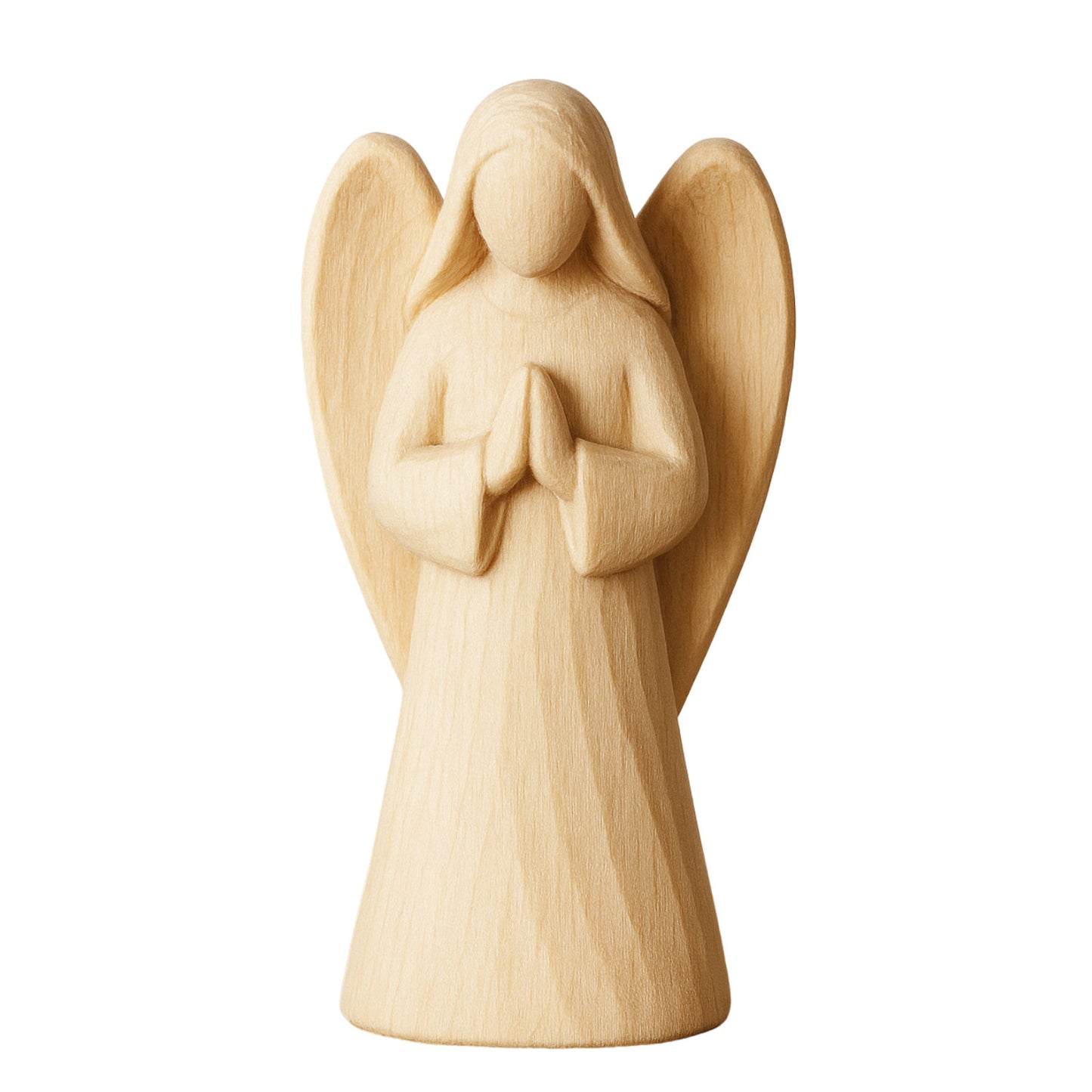 Schnitzrohling „Engel Clara“ | 15 × 9 × 5 cm