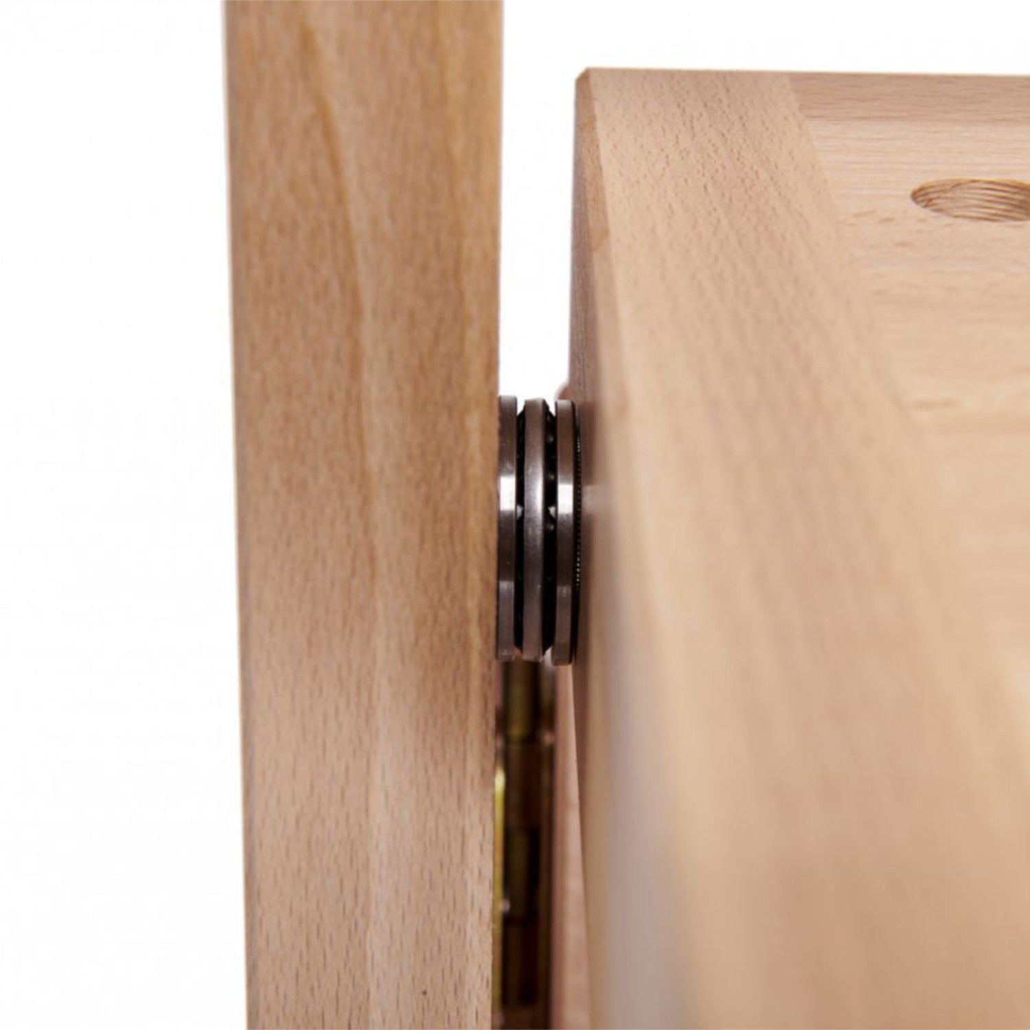 Klappbare Hobelbank aus Buchenholz