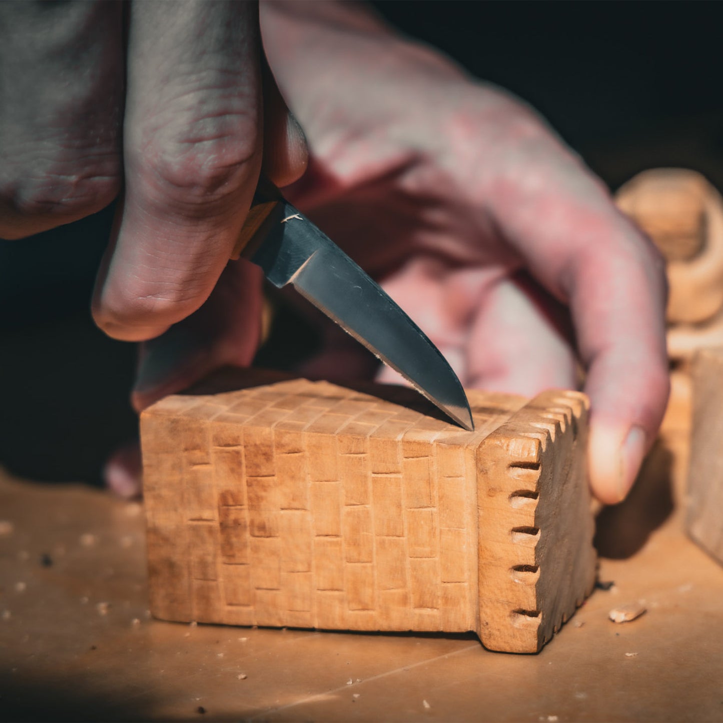 Stubai Kerbschnitzmesser – gerade Klinge