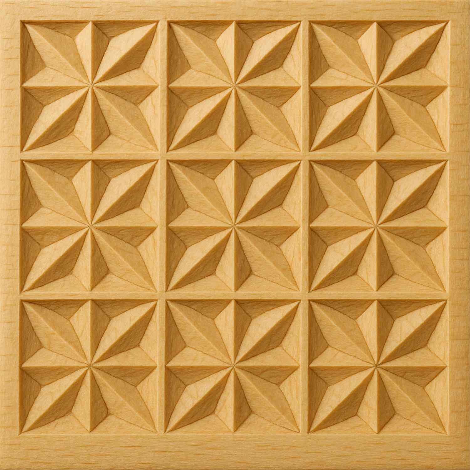 Grezzo da intaglio 12 x 12 cm con motivo