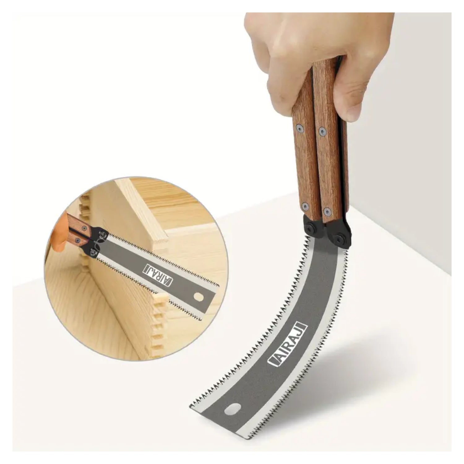 Stahlsäge – für Holz und Garten