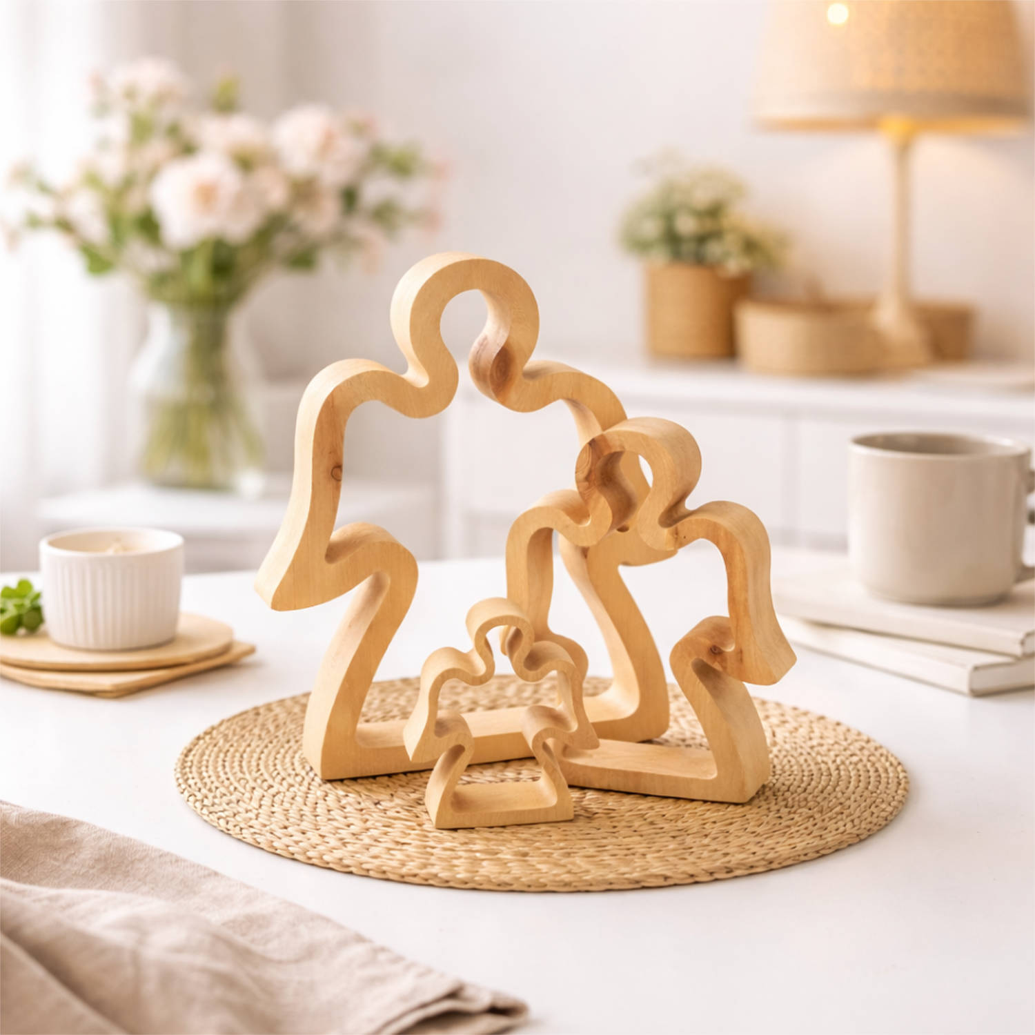 Zirbenholz Schutzengel