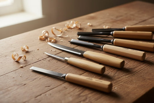 Welche Werkzeuge brauche ich zum Schnitzen?