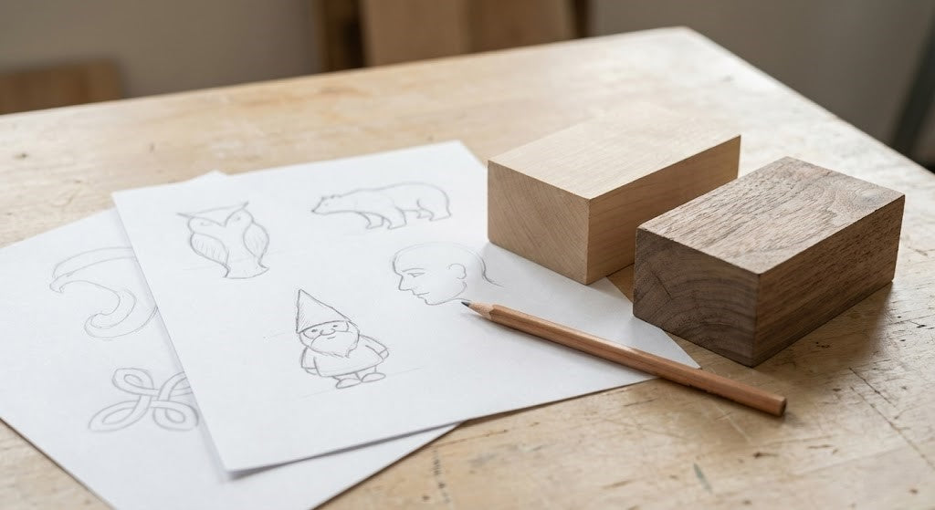 Von der Skizze zur Figur – Wie du deine eigenen Schnitzentwürfe erstellst