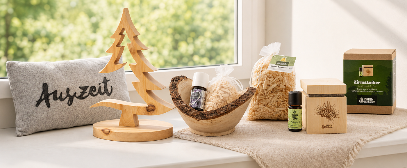 Deko & Geschenke Zirbe EdpaS