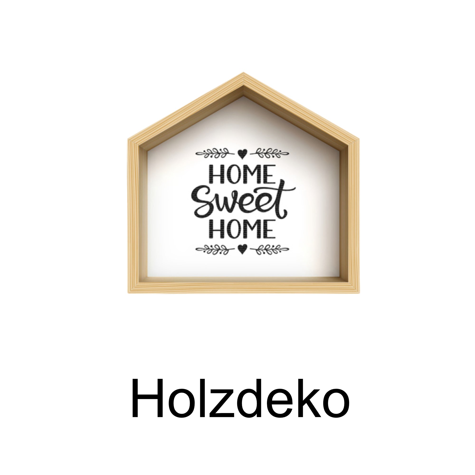 Holzdeko