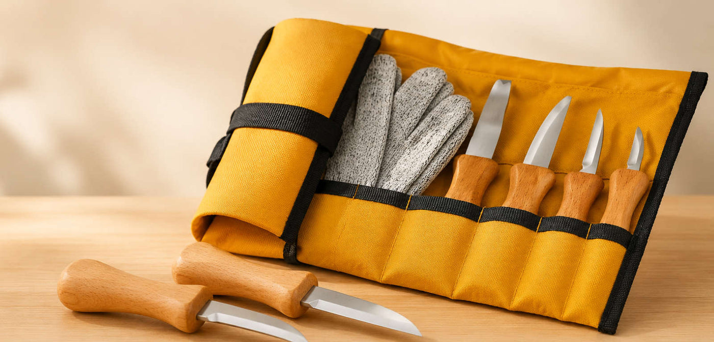 Kinderschnitzmesser Set 