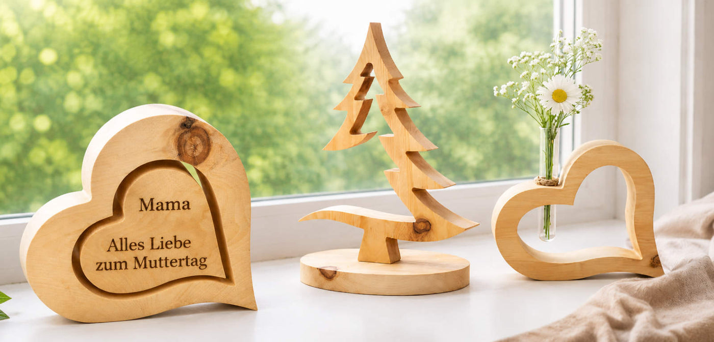 Natürliche Produkte & Geschenkideen mit Alpen-Charme aus Zirbenholz