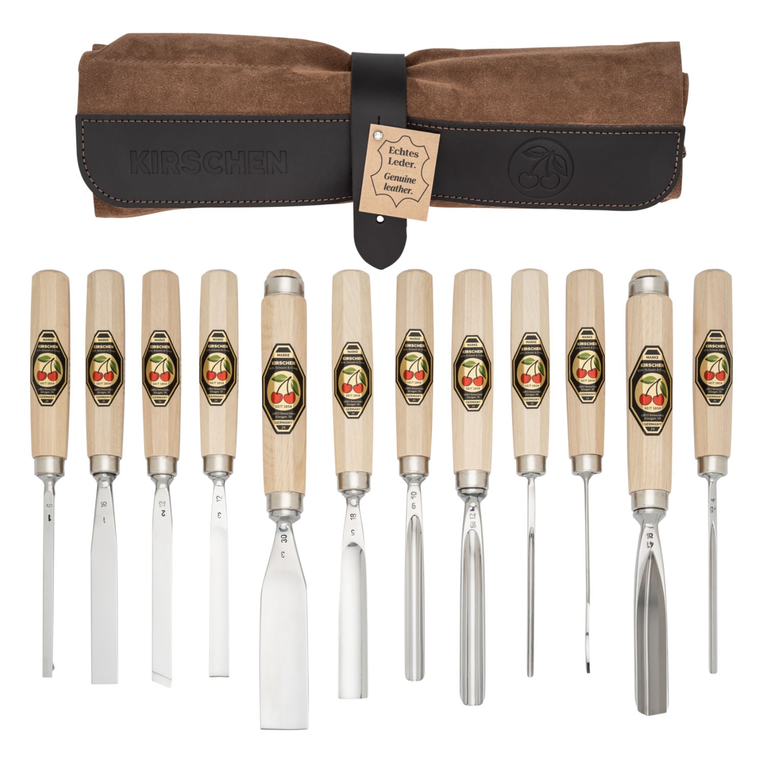 Kirschen Bildhauerbeitelsatz 12-teilig