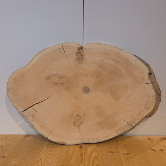 Zirben Baumscheibe  Ø 58 x 38 cm  Stärke 3,5 cm