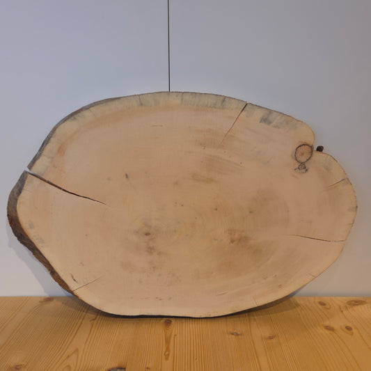 Zirben Baumscheibe  Ø 59 x 37 cm  Stärke 3,5 cm