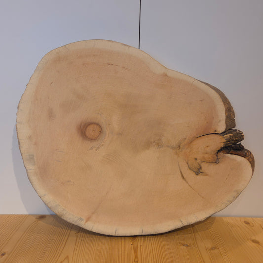 Zirben Baumscheibe  Ø 53 x 42 cm  Stärke 3,5 cm