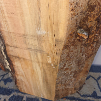 Zirbenblock – Einzelstück (46 × 25 × 7 cm)