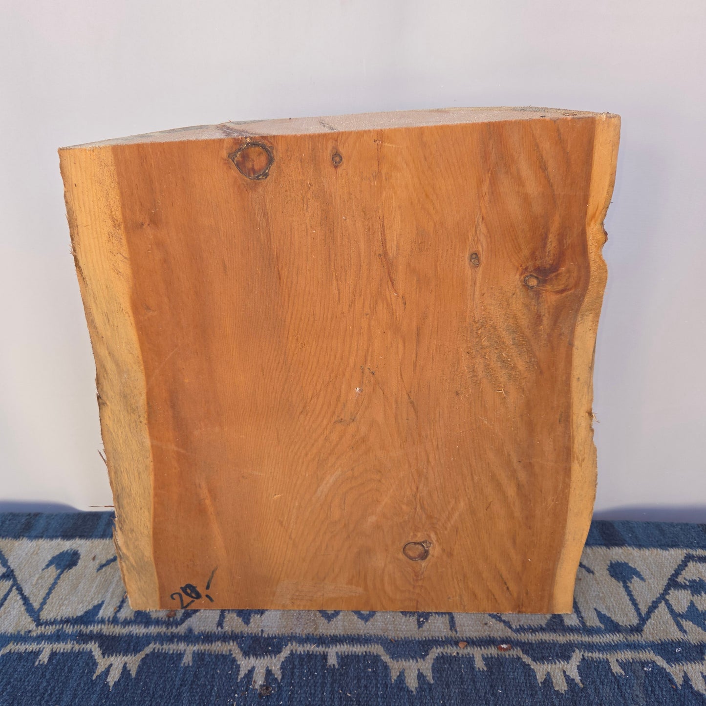 Zirbenblock – Einzelstück (48 × 30 × 8,5 cm)