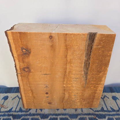 Zirbenblock – Einzelstück (40 × 35 × 10 cm)