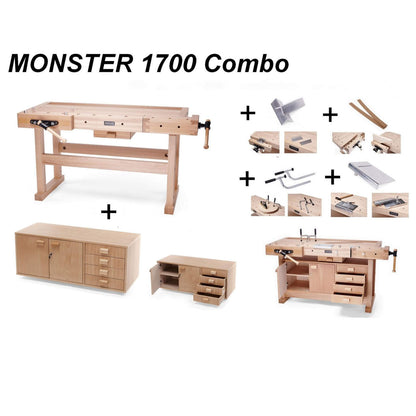 Hobelbank Monster 1700 "COMBO" von Ramia