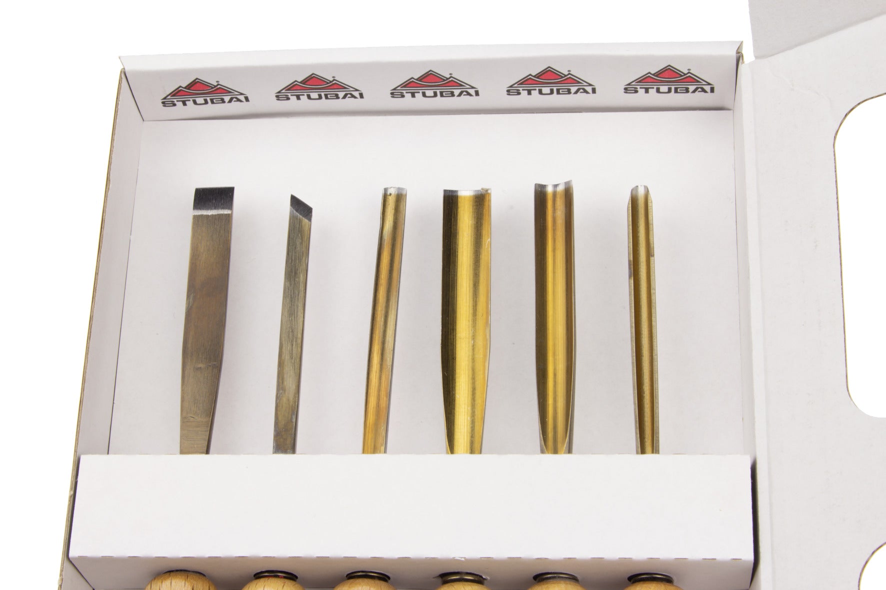 Set da intaglio STUBAI da 6 pezzi. Set di utensili per intaglio.