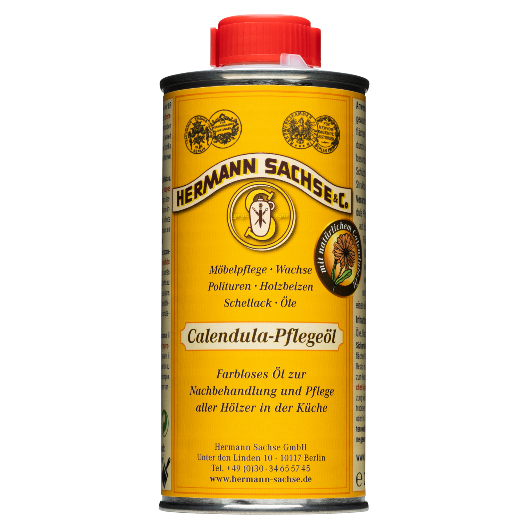 Hermann Sachse Holzpflegeöl für Schneidebretter 250 ml