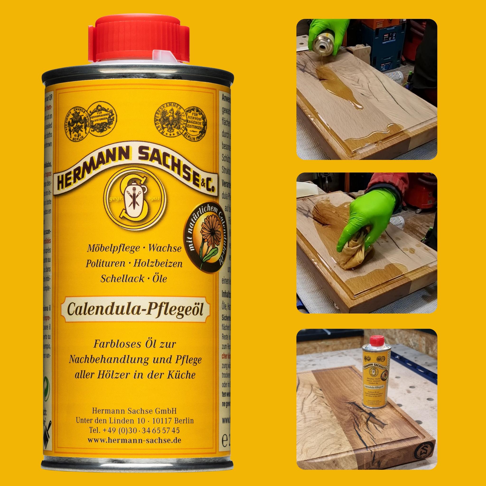Hermann Sachse Holzpflegeöl für Schneidebretter 250 ml