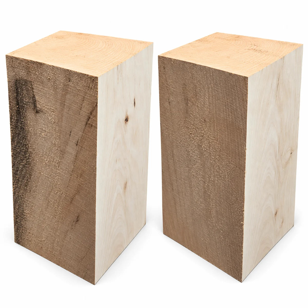 Lindenholzblock XXL – unverleimt (50 × 21 × 19 cm)