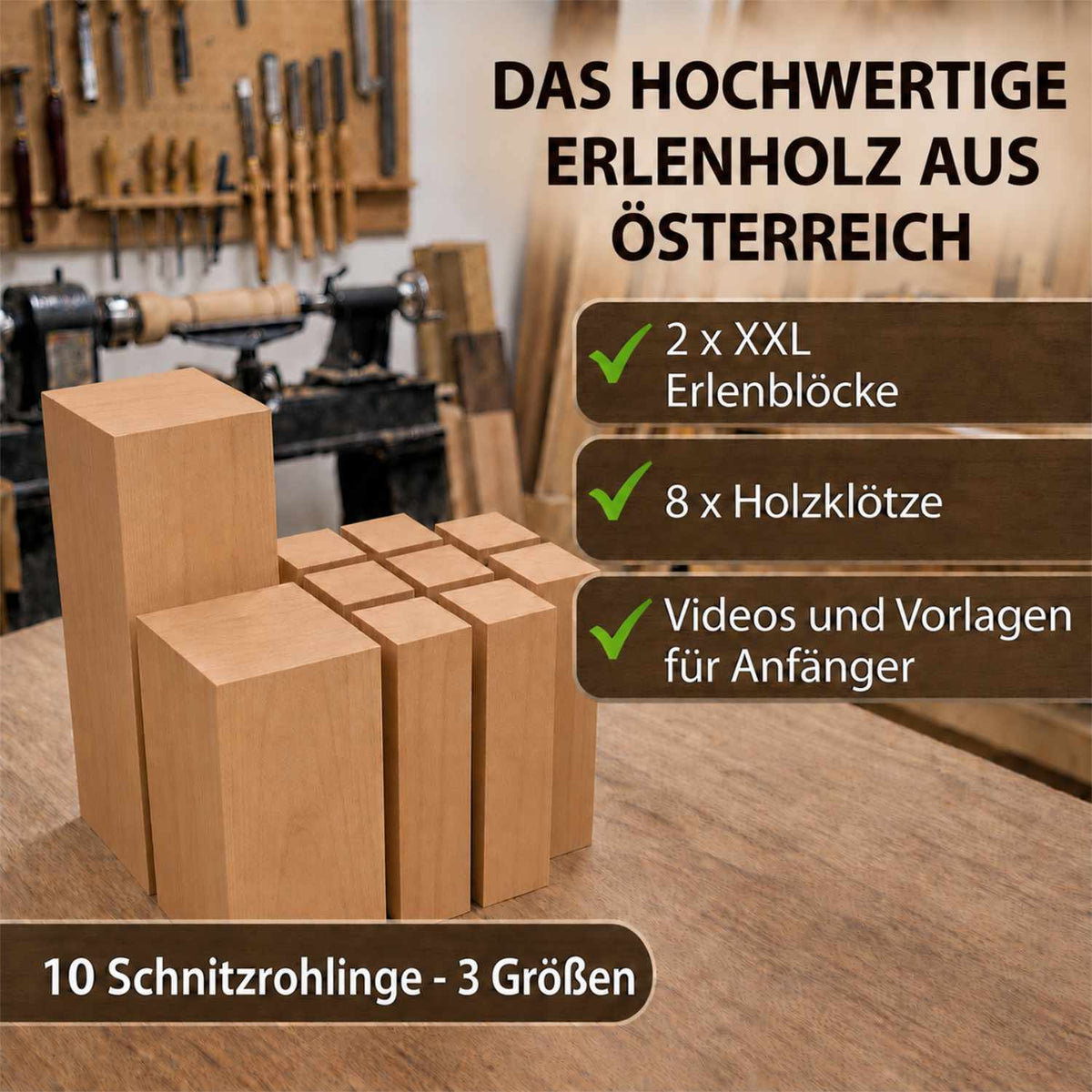 Erlenholz asu Österreich 