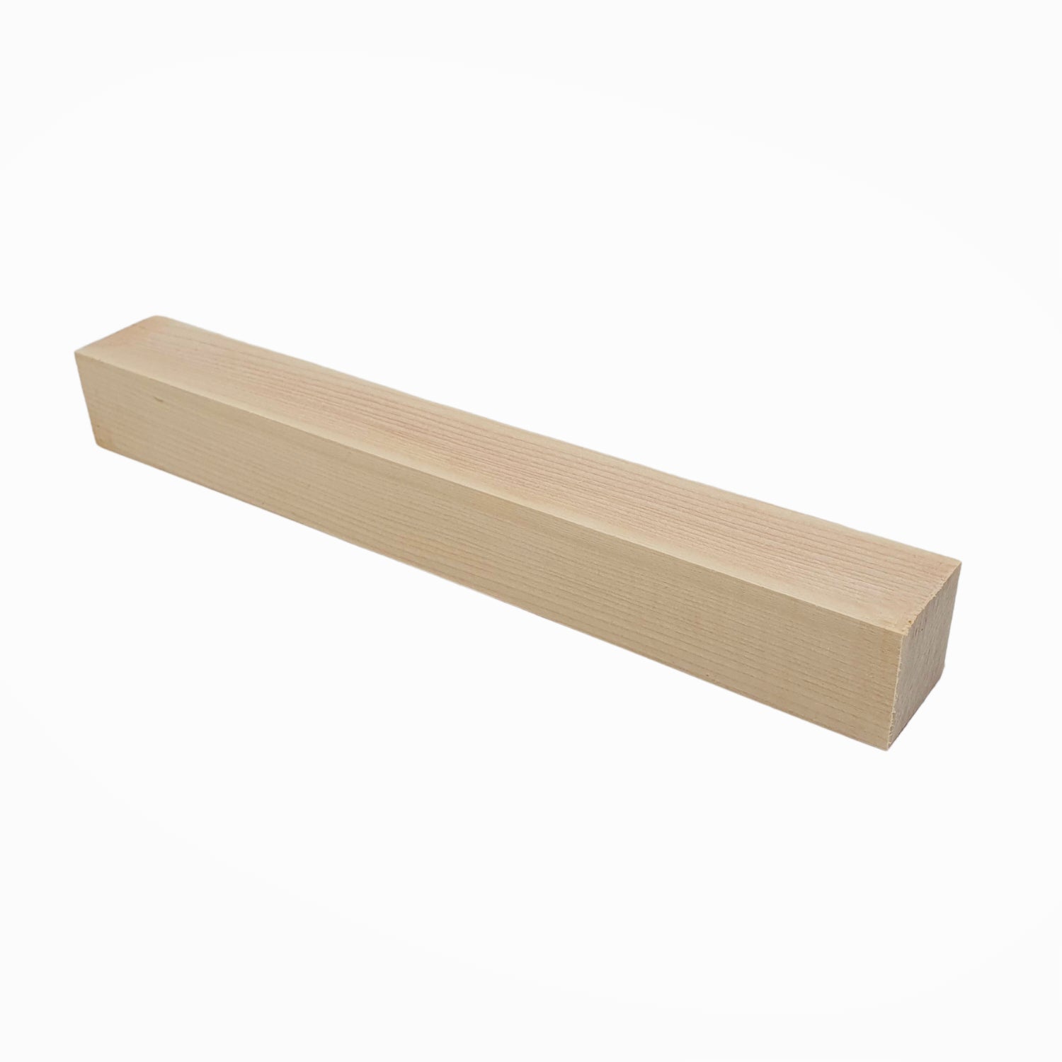 Maple square timber, 300 mm long, 80 x 80 mm