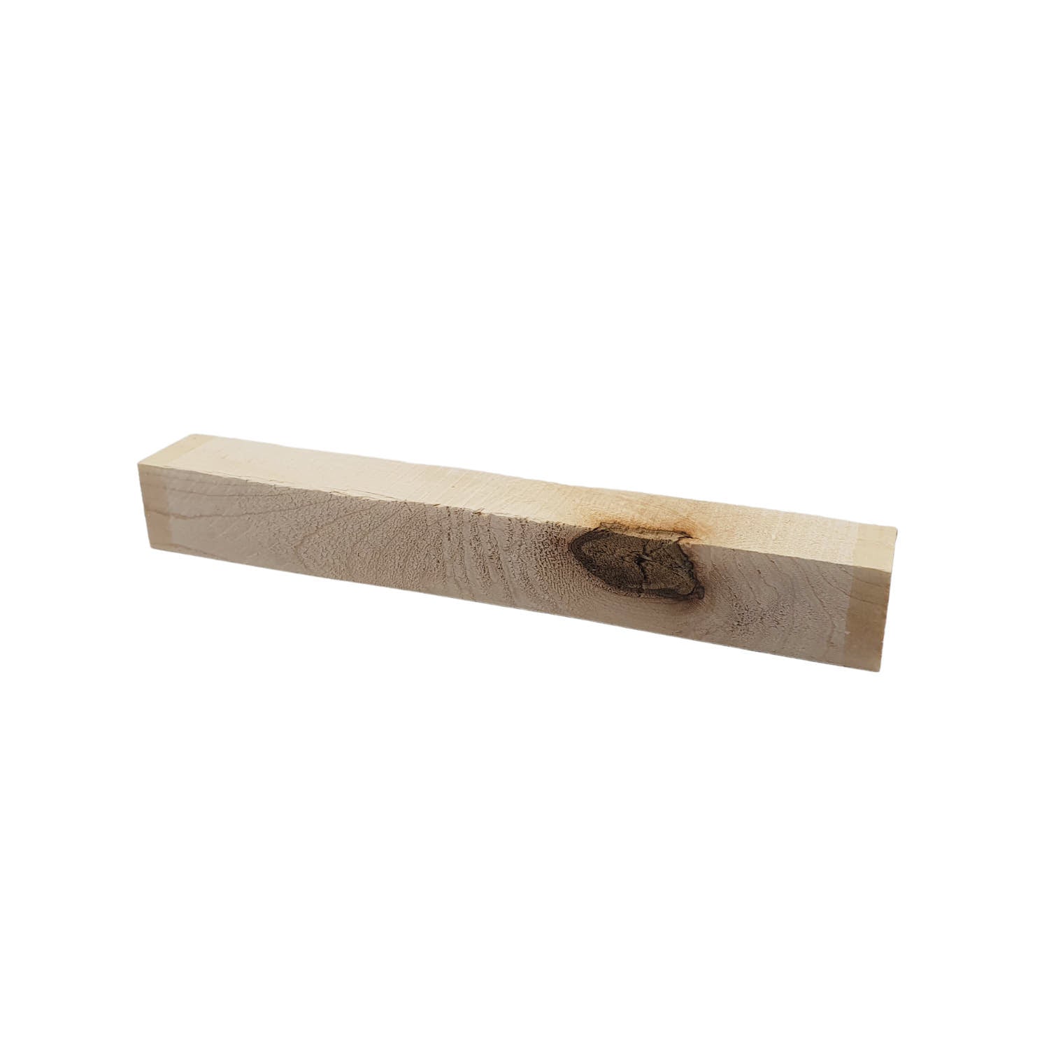 Maple square timber, 300 mm long, 80 x 80 mm