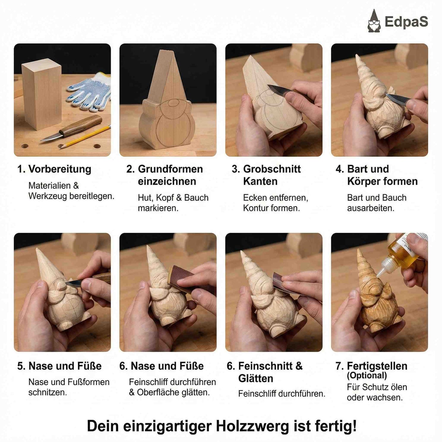 Schnitzrohling Zwerg Beerstrom