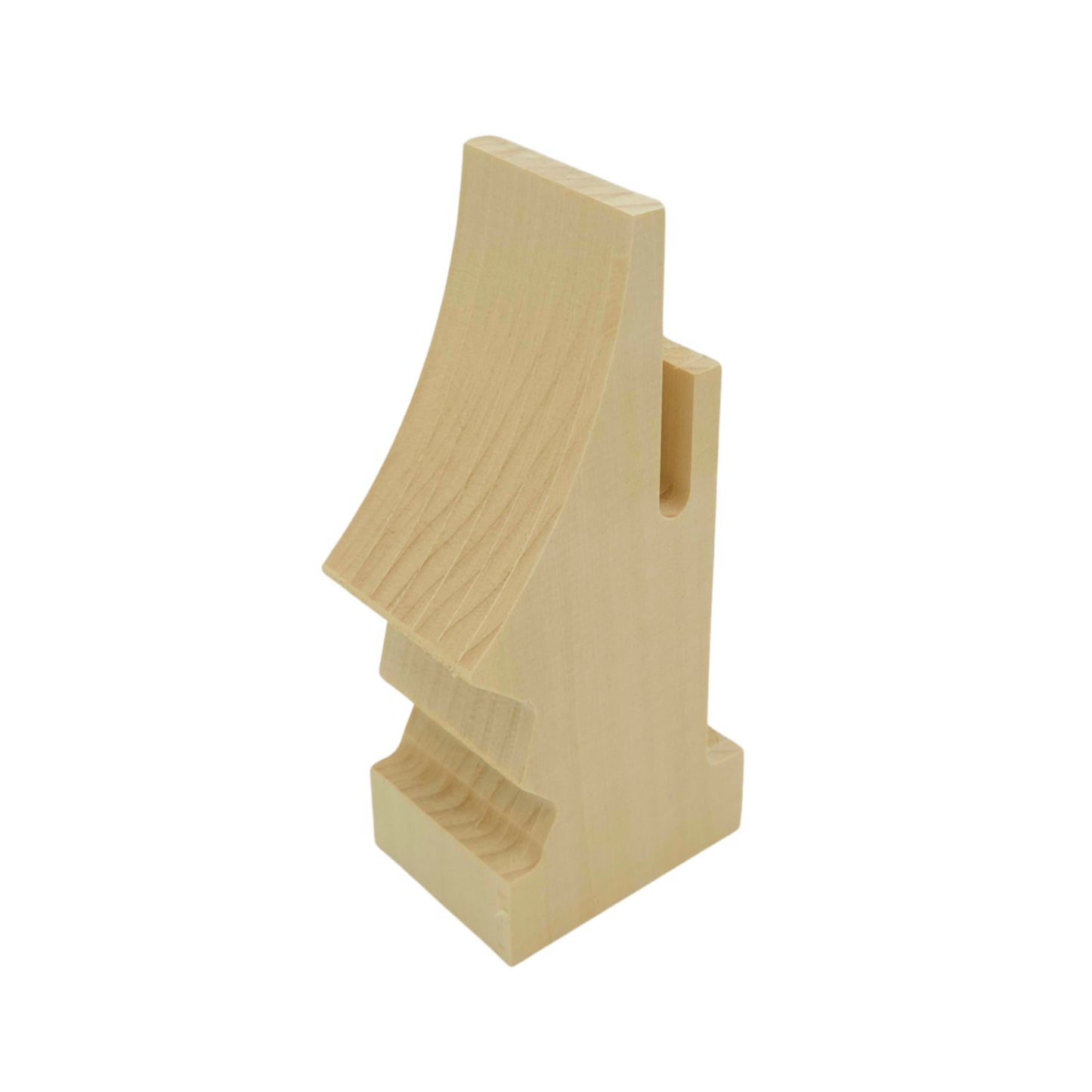 Schnitzrohling Brillenhalter „Nase“ (15 x 6,5 x 5 cm)